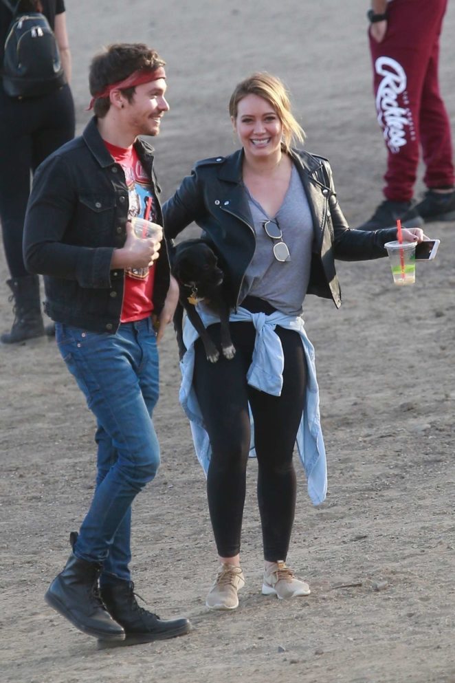 Hilary Duff and Matthew Koma out in Los Angeles